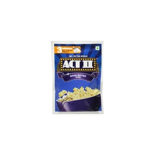 Act II Butter Flavour Microwave Popcorn